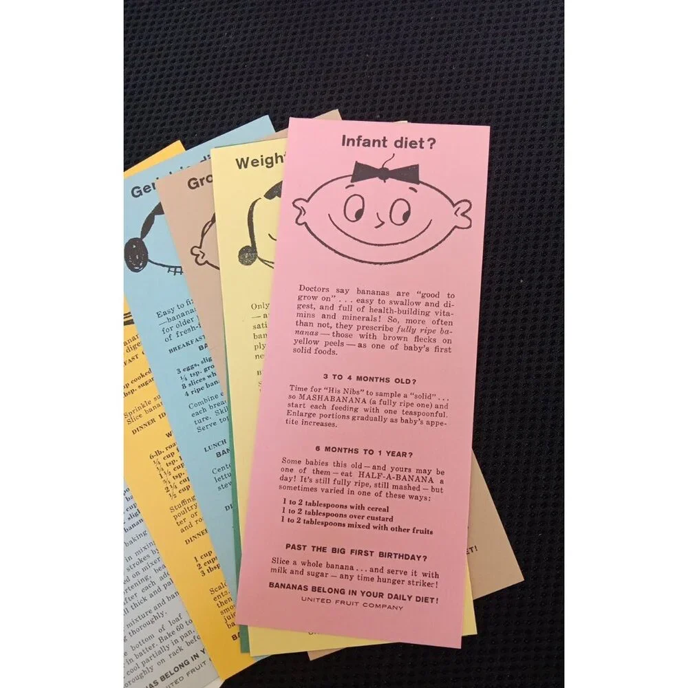 United Fruit Company note colors